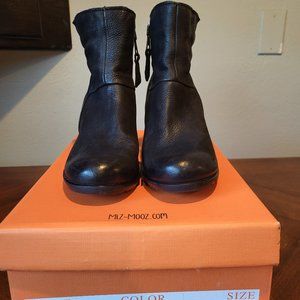 Miz Mooz Size 36 Black Ankle Boot